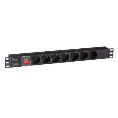 Блок розеток ExeGate ServerPro PDU-19H703 Al-7S-C20-SW 280838