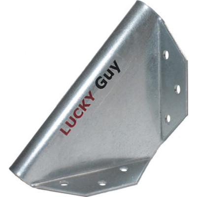 LUCKY Guy Косынка упорная 90х90х10х2,0 мм, оцинкованная 200 32 090 0