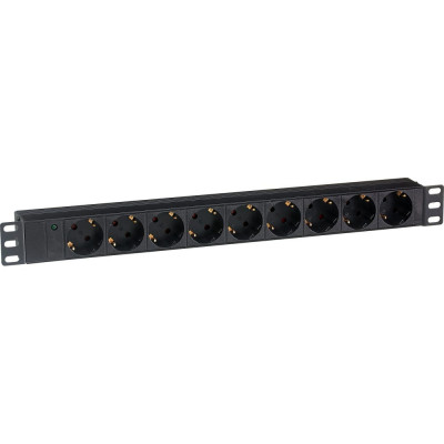 Блок розеток ExeGate ServerPro PDU-19H901 Al-9S-C14 280847