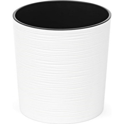 LAMELA Sp.z o. 723 Кашпо MALWA d30 h30 5 см dluto белый с вкладышем 053818