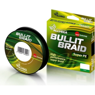 Плетеный шнур ALLVEGA Bullit Braid BB135GR26