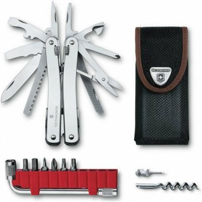 Victorinox Мультитул SwissTool Spirit X Plus 105 мм 35 функций в нейлоновом чехле 3.0235.N