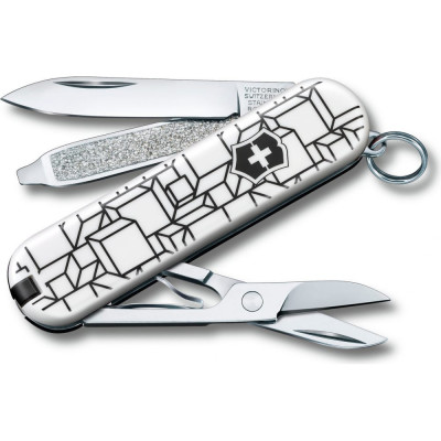 Нож-брелок Victorinox Classic Cubic Illusion 0.6223.L2105