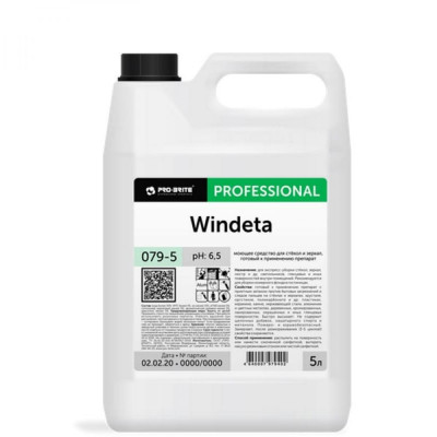 Моющее средство для стекол и зеркал PRO-BRITE WINDETA 079-1