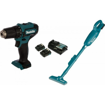 Makita Набор инструментов (DF333DZ, CL106FDZ, 2xBL1016, DC10WD) CLX226X1