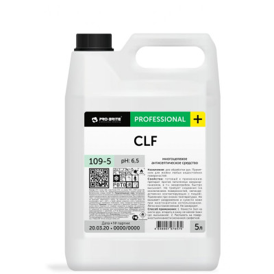 PRO-BRITE CLF, кожный антисептик на основе изопропанола и ЧАС, моющее средство, 5л. 109-5