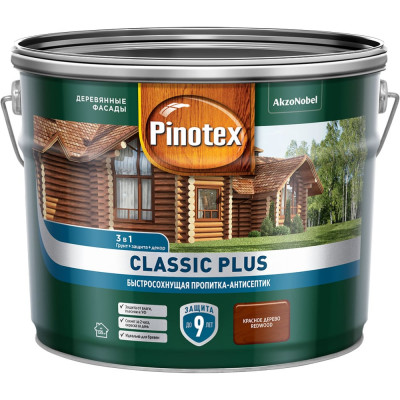 Быстросохнущая пропитка-антисептик Pinotex CLASSIC PLUS 5479762