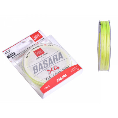 Плетеная леска Lucky John Basara Light Green 150/017 LJ4100-017