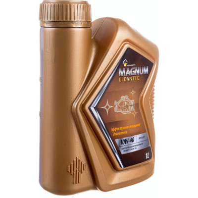 Синтетическое моторное масло Роснефть Magnum Cleantec 10W-40 SJ-CF 40810032