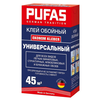 PUFAS КЛЕЙ УНИВЕРСАЛЬНЫЙ 50 М2 325 Г М 022012092