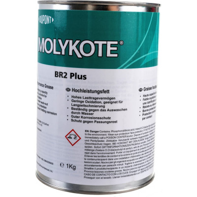 Molykote Пластичная смазка BR2 Plus / Аналог EFELE MG-212 1 кг 4112543