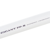 Gigant Труба PP-R белая, армированная стекловолокном SDR 6 (PN25) 40x6,7мм, 2м GSG-10