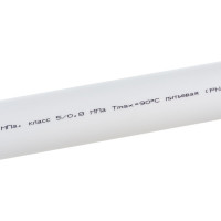 Gigant Труба PP-R белая, армированная стекловолокном SDR 6 (PN25) 40x6,7мм, 2м GSG-10
