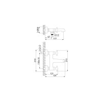 IDDIS Смеситель для ванны Acros ACRSB02i02WA