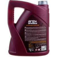 Концентрат антрифриз MANNOL ANTIFREEZE AF12+ LONGLIFE красный, 5 л 2033