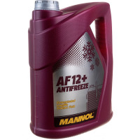 Концентрат антрифриз MANNOL ANTIFREEZE AF12+ LONGLIFE красный, 5 л 2033