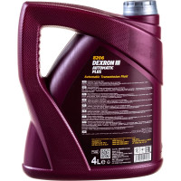 Синтетическое трансмиссионное масло MANNOL DEXRON III AUTOMATIC PLUS 4 л 1356