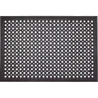 Ячеистый коврик ComeForte RR 60х90 см, с усиленными бортами черный RR-6