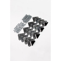 Стеллаж ООО ФУРАМА СТФЛ 1800x1100x300 мм, 3 полки, серый СТФЛ181130-3