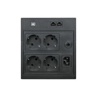 Источник бесперебойного питания Powercom Raptor, OffLine, 1025VA/615W, Tower, Schuko RPT-1025AP LCD