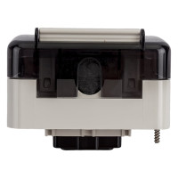 Розетка для поверхностного монтажа DKC IP66 с вставленной вилкой DIS1376407