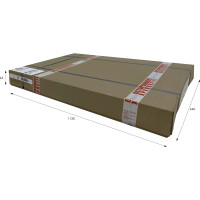 Журнальный стол Мебелик BeautyStyle 26 венге/стекло черное 1064