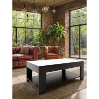 Журнальный стол Мебелик BeautyStyle 26 венге/стекло белое 1142