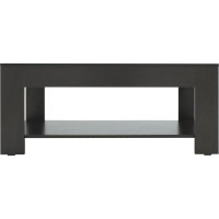 Журнальный стол Мебелик BeautyStyle 26 венге/стекло белое 1142