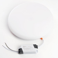 Светодиодный встраиваемый светильник FERON AL509 с регулируемым монтажным диаметром (до 190мм) 34W 6400K белый серия FlexyRim 41568