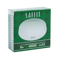 Светодиодная лампа SAFFIT SBGX5308 GX53 8W 4000K 55186