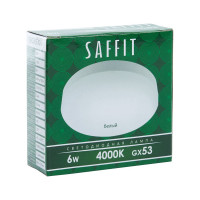 Светодиодная лампа SAFFIT SBGX5306 GX53 6W 4000K 55195