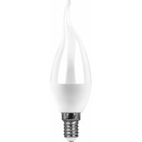 Светодиодная лампа SAFFIT SBC3711 Свеча на ветру E14 11W 6400K 55174