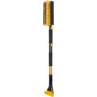 Телескопическая щетка со скребком для удаления снега и льда DSV с мягкой ручкой R21005