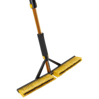 Телескопическая щетка со скребком для удаления снега и льда DSV с мягкой ручкой R21005