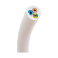 Провод TDM ELECTRIC ПВС 3х0,75 ГОСТ 10м, белый SQ0118-0013