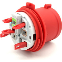 Кабельная вилка Bals 32A 5р 6h 400В IP44 Quick-Connect 1 шт. 2148-b