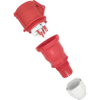 Кабельная розетка Bals 32A, 4p, 6h, 400V, IP44, Quick-Connect 1 шт. 3142-b