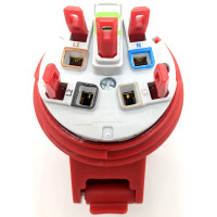 Кабельная розетка Bals 32A, 5p, 6h, 400V, IP44, Quick-Connect 1 шт. 3148-b