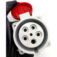 Встраиваемая розетка Bals 16A, 5р, 6h, 400V, IP44, Quick-Connect 1 шт. 132001-b