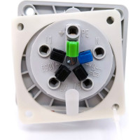 Встраиваемая розетка Bals 16A, 5р, 6h, 400V, IP44, Quick-Connect 1 шт. 132001-b