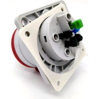 Встраиваемая розетка Bals 16A, 5р, 6h, 400V, IP44, Quick-Connect 1 шт. 132001-b