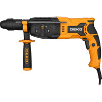 Сетевой перфоратор DEKO DKH850W кейс, набор из 5 буров, SDS+, дополнительный патрон 063-4255