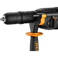 Сетевой перфоратор DEKO DKH850W кейс, набор из 5 буров, SDS+, дополнительный патрон 063-4255