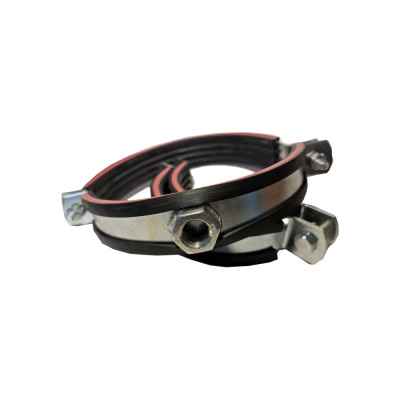 Трубный хомут высокой тяжелой нагрузки с уплотнителем СВК гайка М12, 1 1/4" 38-44 мм SVK-FH032 Н0000008712
