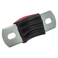 Трубный хомут высокой нагрузки с уплотнителем СВК гайка М12, 1/2", 20-24 мм Н0000008710