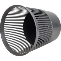 Корзина для бумаг INFORMAT 10 л, сетчатая, серый пластик WP10RG