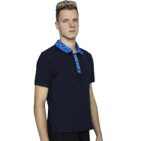 Футболка-поло с цветными вставками SAF+ Тайгер P-777 37