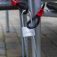 Навесной замок ABUS 64TI/50HB60-150 TITALIUM B/EPSPP, дужка с регулируемой длиной от 60 до 150 мм 64979