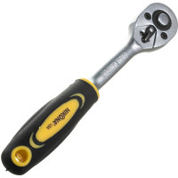 Набор торцевых головок NIKONA с трещоткой квадрат 1/4", 12 предметов 09-921