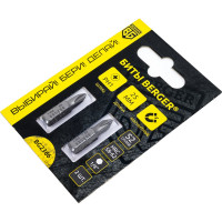 Биты магнитные PH1, 25 мм, 2 шт, S2 Berger BG BG2366
